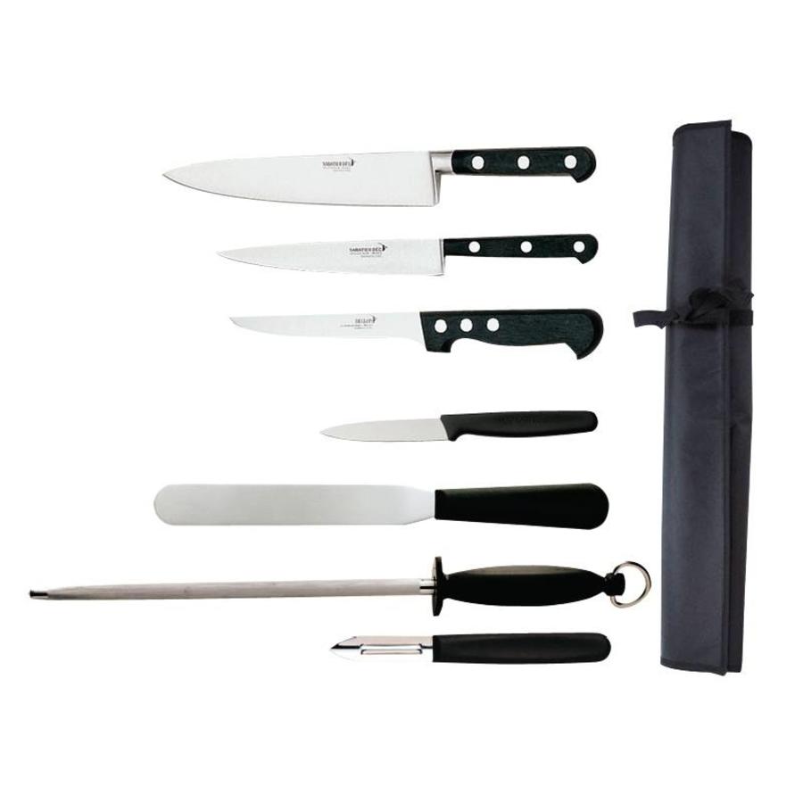 Ensemble de couteaux professionnels 7 pièces