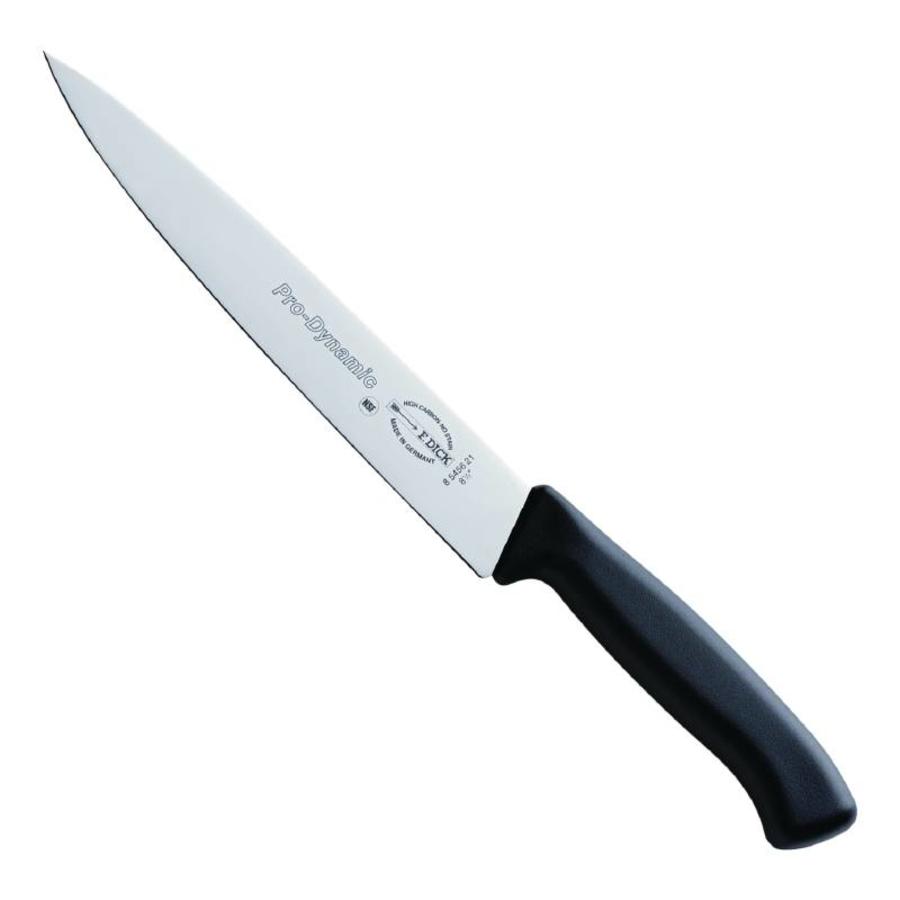 Couteau à viande noir | 21 cm