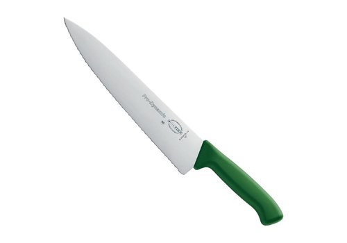  Dick Kochmesser mit Wellenschliff | 26 cm 