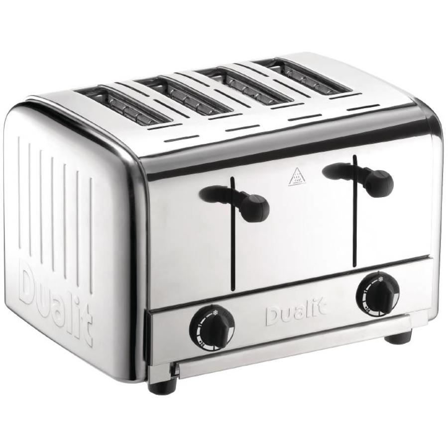 Dualit Edelstahl-Toaster | 4 Scheiben