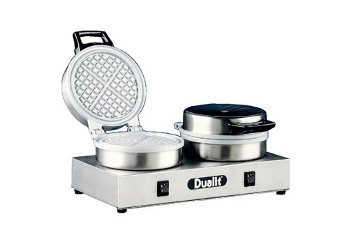  Dualit Gaufrier double | 60 gaufres par heure | 230V | Autour 