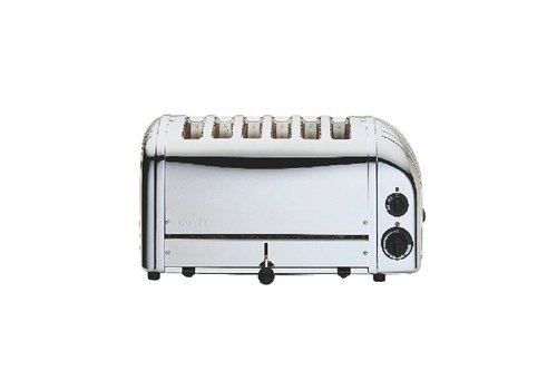  Dualit Grille-pain Dualit Chrome en acier inoxydable | 6 tranches 