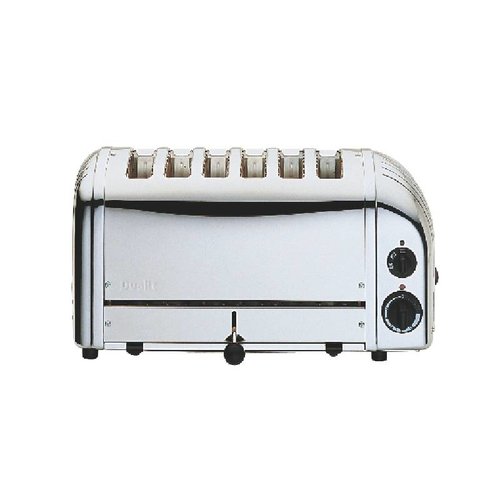  Dualit Dualit Chrome toaster RVS | 6 sneden 