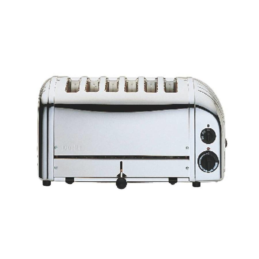 Dualit Chrome toaster stainless steel | 6 slices