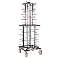 Plate rack with wheels | 72 Plates