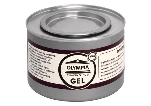  Olympia Gel anti-feu - Durée de combustion 2 heures - 12 canettes 