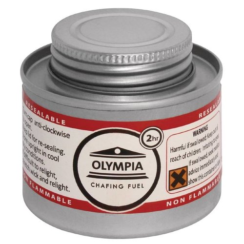  Olympia Chafing Dish Brandstof | 3 Verschillende brandtijd 