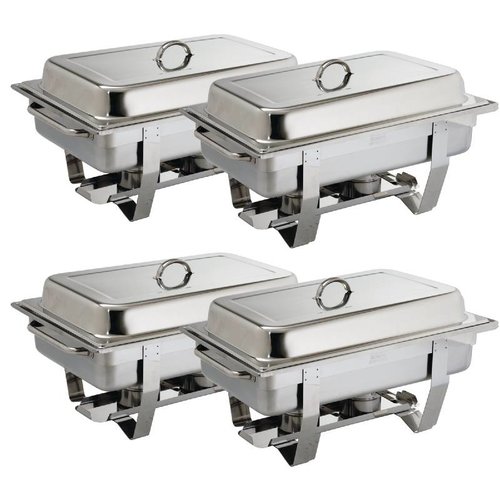  Olympia Chafing Dishes 1/1 GN multipack 4 pieces - MOST SOLD! 