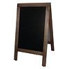 Olympia Panneau de menu en bois pour trottoir | 70x(H)120cm
