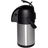 Olympia Pichet à pompe | acier inoxydable | 2,5 litres