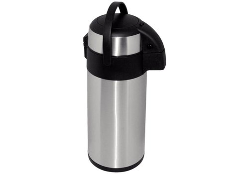  Olympia Stainless steel thermos with pump | 5 liters 