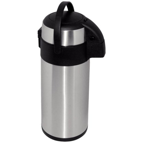  Olympia Stainless steel thermos with pump | 5 liters 