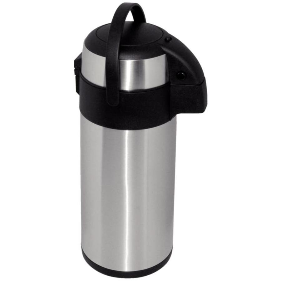 Stainless steel thermos with pump | 5 liters