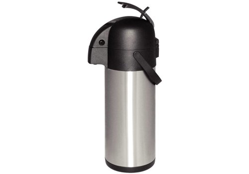  Olympia acier inoxydable | Pichet à pompe | 4 litres 