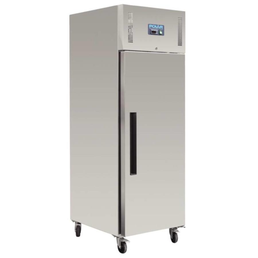 Réfrigérateur commercial en acier inoxydable de 600 litres