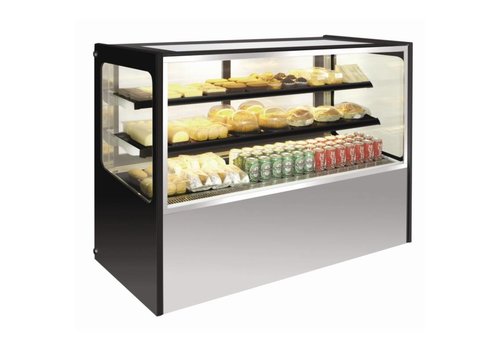  Polar Polar Kühlvitrine | 485 Liter | 120 (H) x 150 (B) x 71,5 (T) cm 