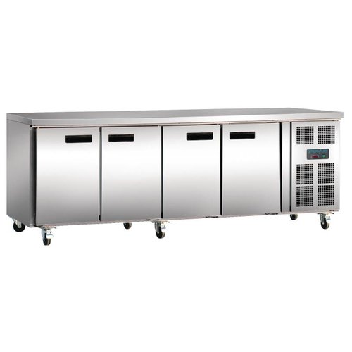  Polar Polar 4-door refrigerated workbench | 553ltr 