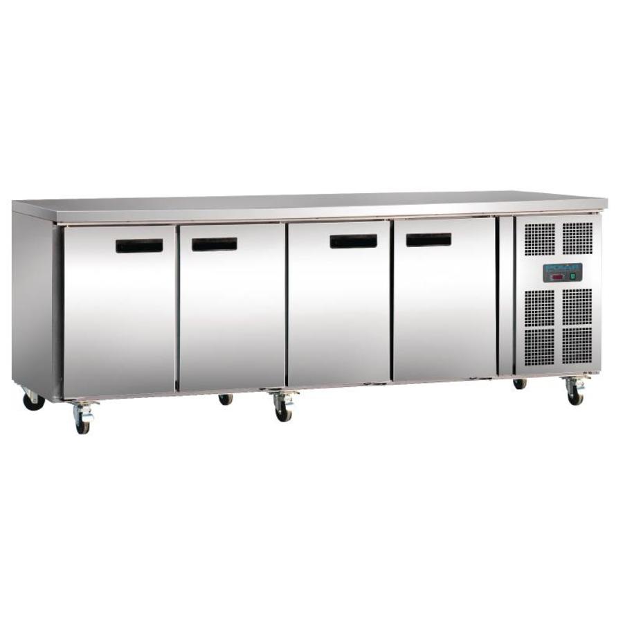 Polar 4-door refrigerated workbench | 553ltr