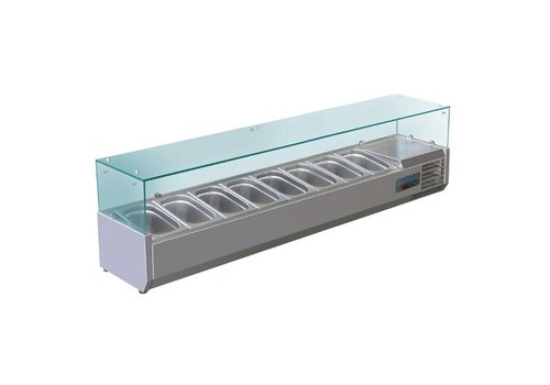  Polar G-series countertop refrigerated display case 8x GN 1/4 - BEST SELLING 