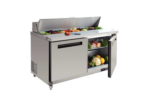  Polar Polar 2-deurs gekoelde saladette | 527ltr 