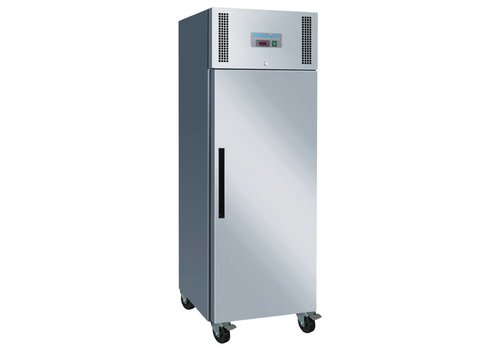  Polar professional 1-door freezer | stainless steel | 650L 