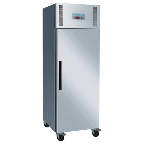  Polar professional 1-door freezer | stainless steel | 650L 