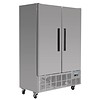 Polar Congélateur en acier inoxydable pour hôtellerie 960 litres | 2 portes