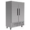 Polar Horeca RVS Vriezer 960 Liter | 2 Deurs