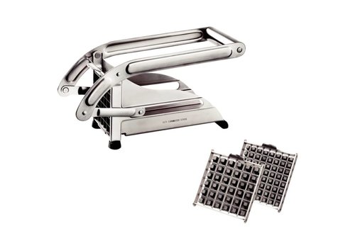  HorecaTraders Coupe-frites 9 mm + couteaux 12 mm 