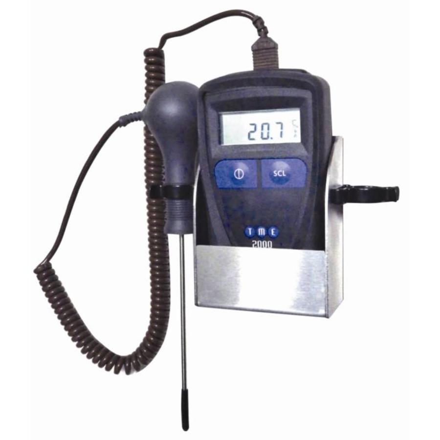 Thermomètre réglé de -100°C à +280°C
