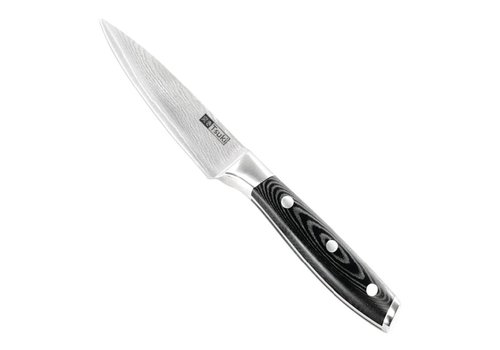  Tsuki Couteau d'office professionnel japonais Damas | 8 cm 