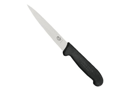  Victorinox Couteau à fileter noir flexible | 15 cm 