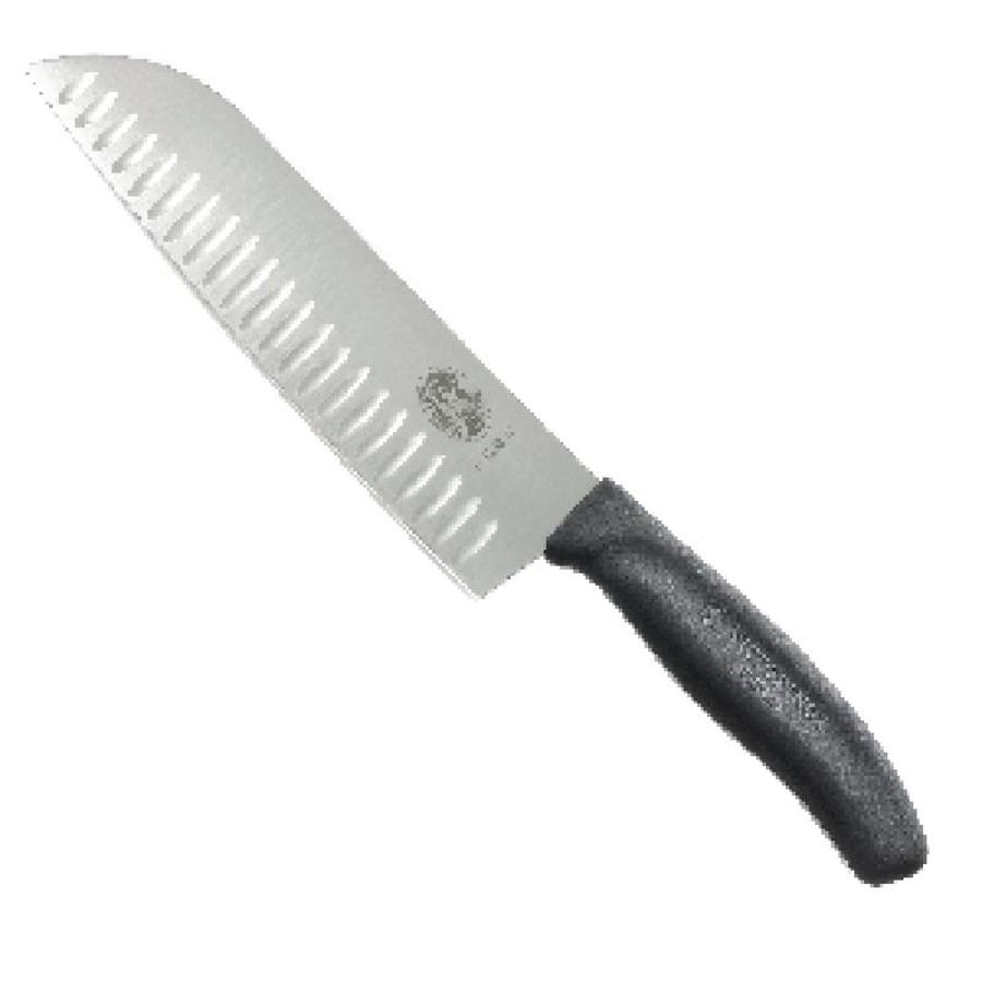 Santokumesser mit Wellenschliff | 17 cm