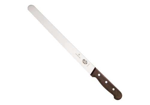  Victorinox Couteau à jambon dentelé en palissandre | 30 cm 