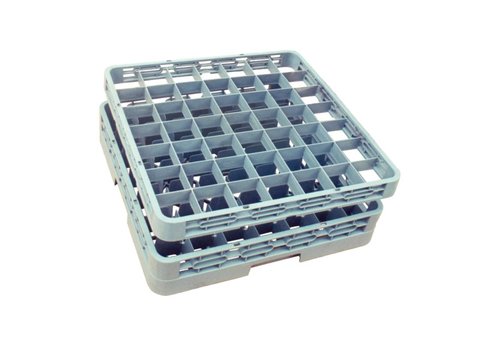  Vogue Panier lave-vaisselle 50x50 cm pour verres | 49 verres 