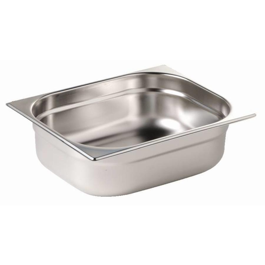 Stainless steel GN container 2/3 | 6 sizes