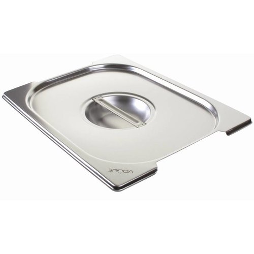  Vogue Stainless steel lid for GN 1/2 with handles 