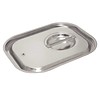 Vogue Stainless steel Gastronorm lid 1/2