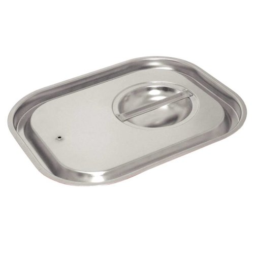  Vogue Stainless steel Gastronorm lid 1/2 