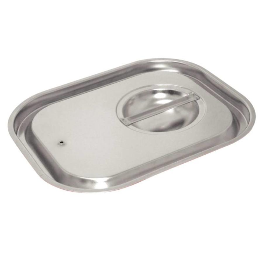 Stainless steel Gastronorm lid 1/2