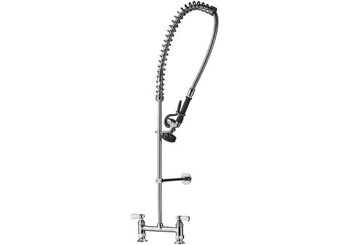  Vogue Flexible Pre-Rinse Shower with Double Faucet 
