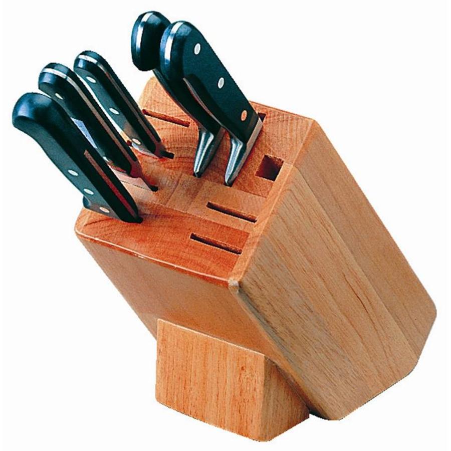 Wooden knife block | 1 piece