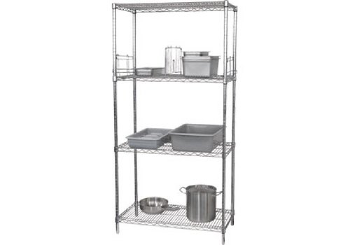  Vogue Support de stock | 4 étagères | 183(h)x122(l)x61(p) cm 