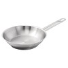 Vogue Stainless steel frying pan | 20cm diameter