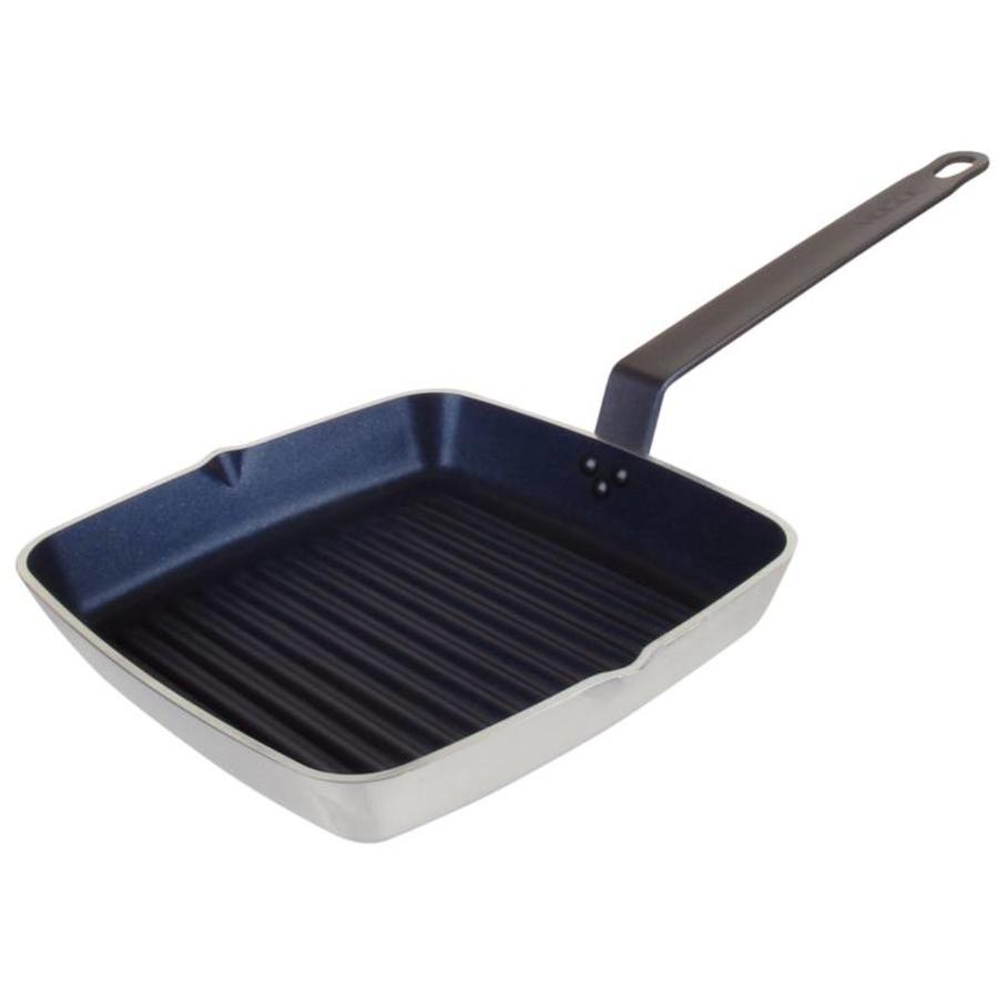 Metalen vierkante pan | 24x24cm - Horeca Traders