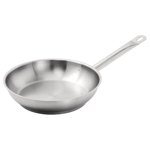  Vogue Stainless steel frying pan | 24 cm. 