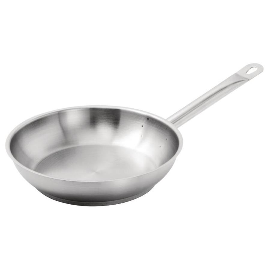 Stainless steel frying pan | 24 cm.