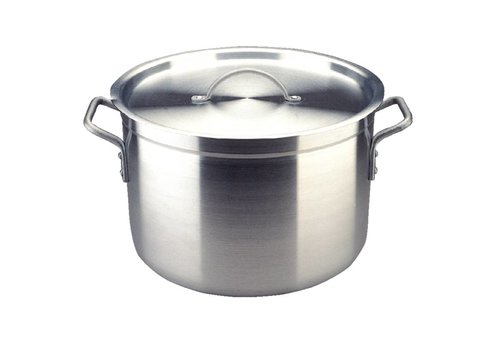  Vogue Marmite en aluminium moyenne | 4 Dimensions 