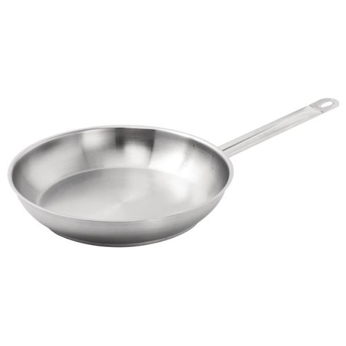  Vogue Stainless steel frying pan | 28cm diameter 