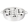 Vogue Aluminum egg-poaching pan